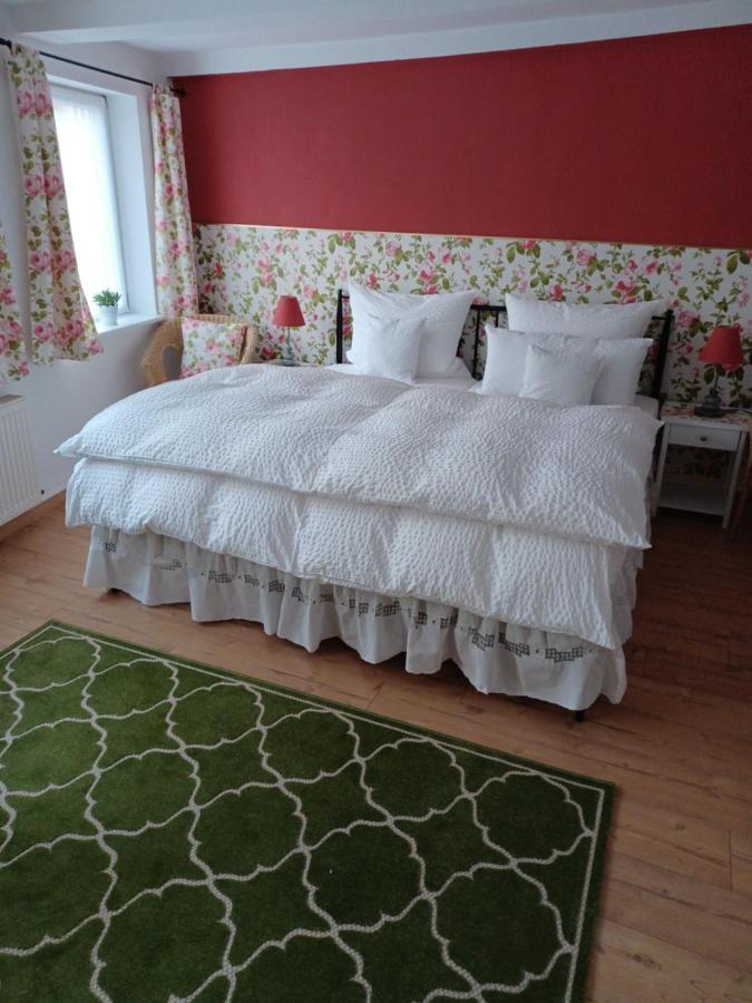 Ferienwohnung Teestube Wernigerode "Rose" Exteriör bild
